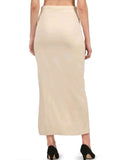 Lycra Slip-on/ Elastic Saree Shapewear Cream Color