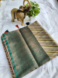 Premium Kubera Pattu Soft Silk Saree With Bottle Green Color