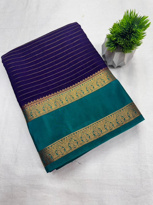 Crepe Stripes Bentex Border