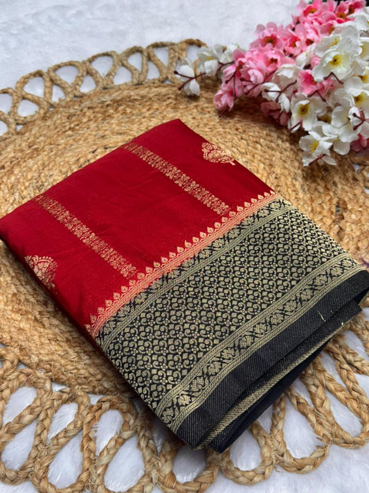 Banarasi Semi Crush Georgette
