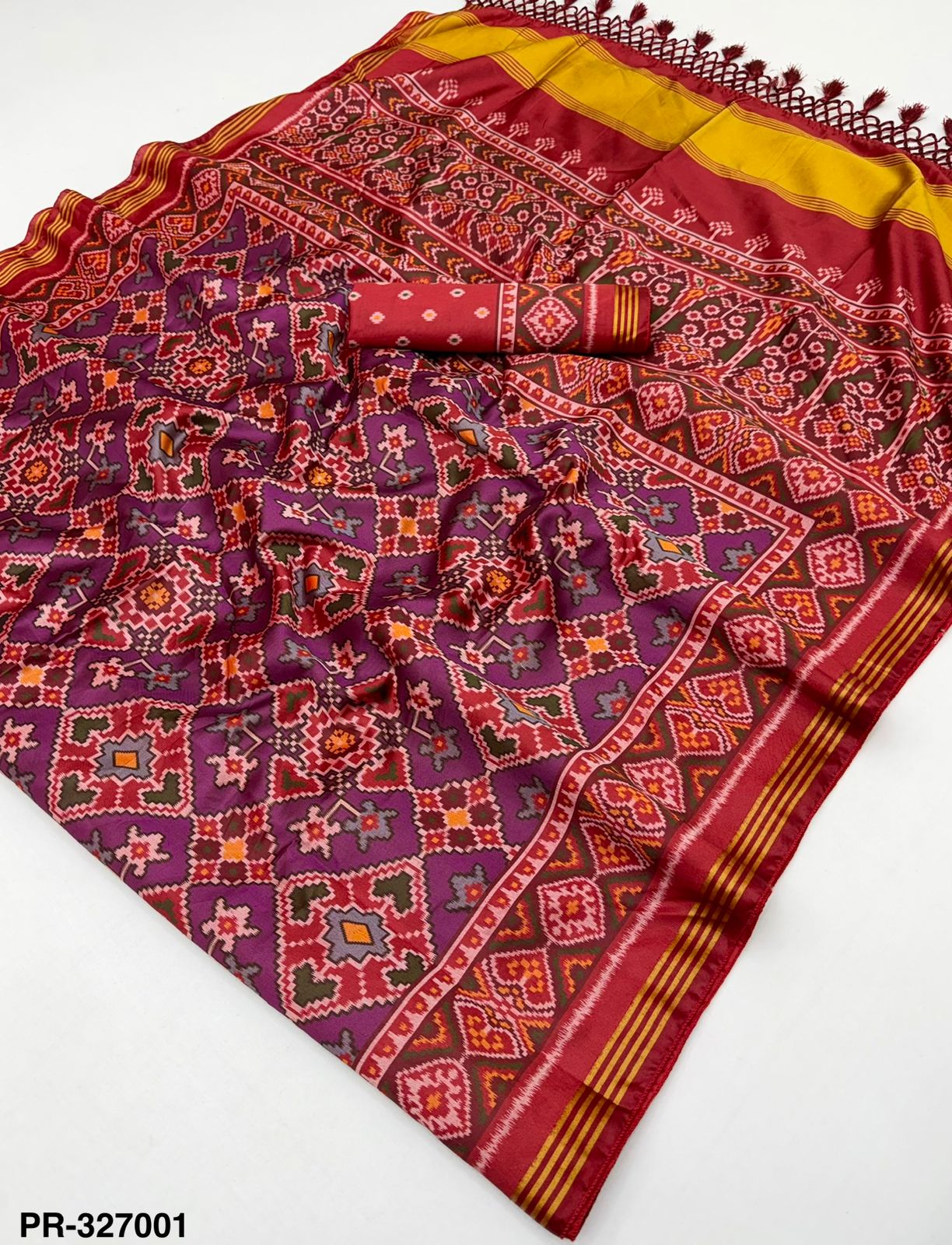Patola Saree with Tassels