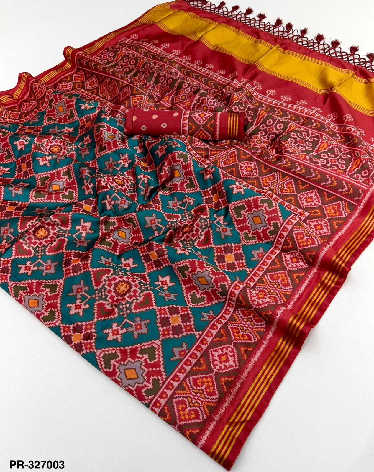 Patola Saree with Tassels