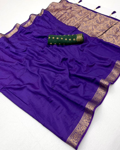 Cotton Viscose Weaving Saree
