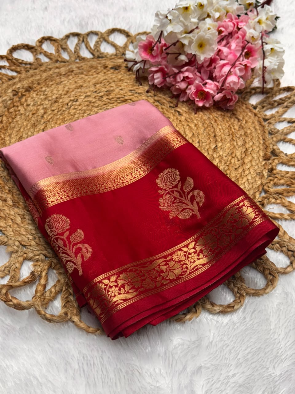 Flower Bentex Saree