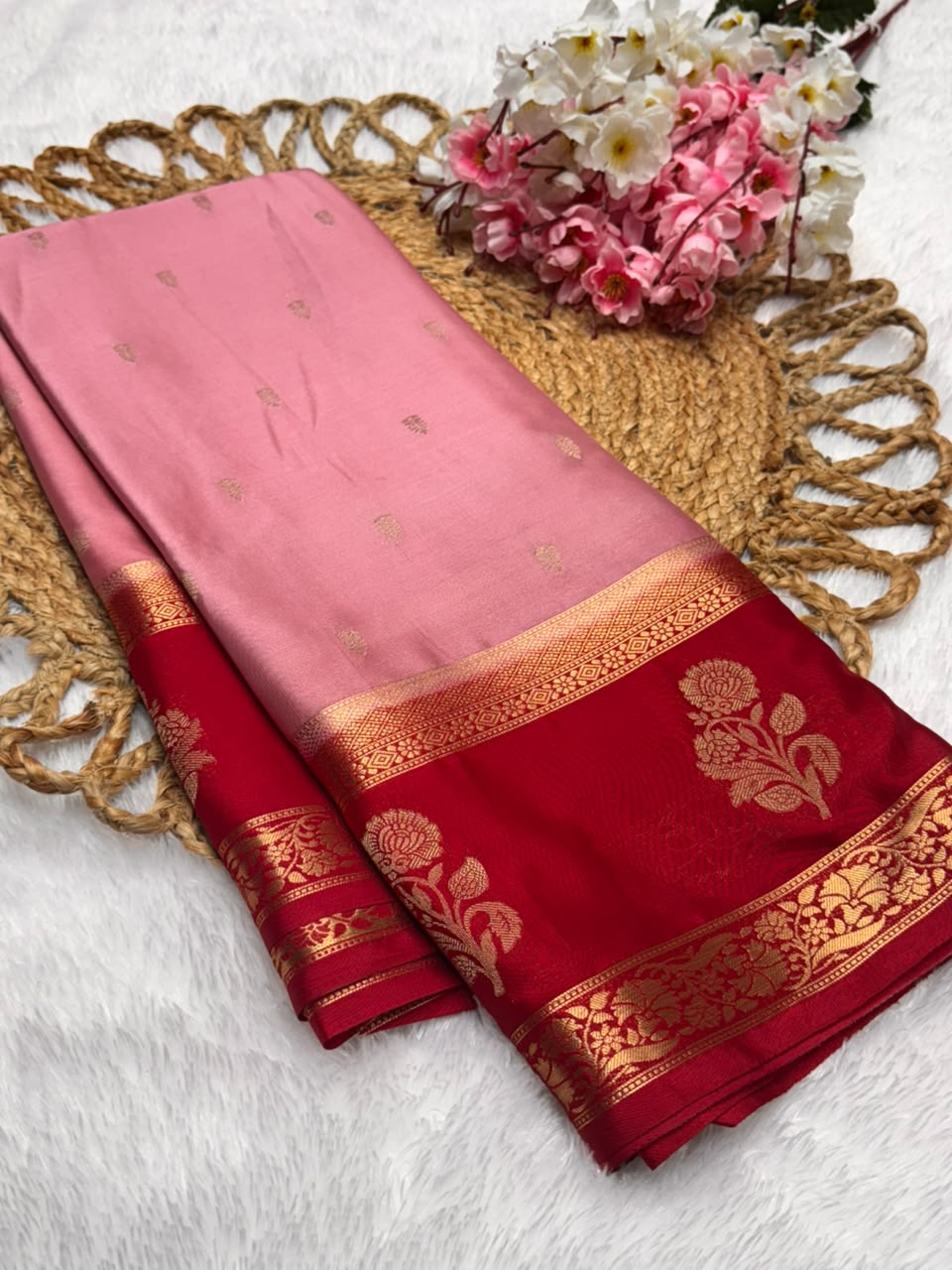 Flower Bentex Saree