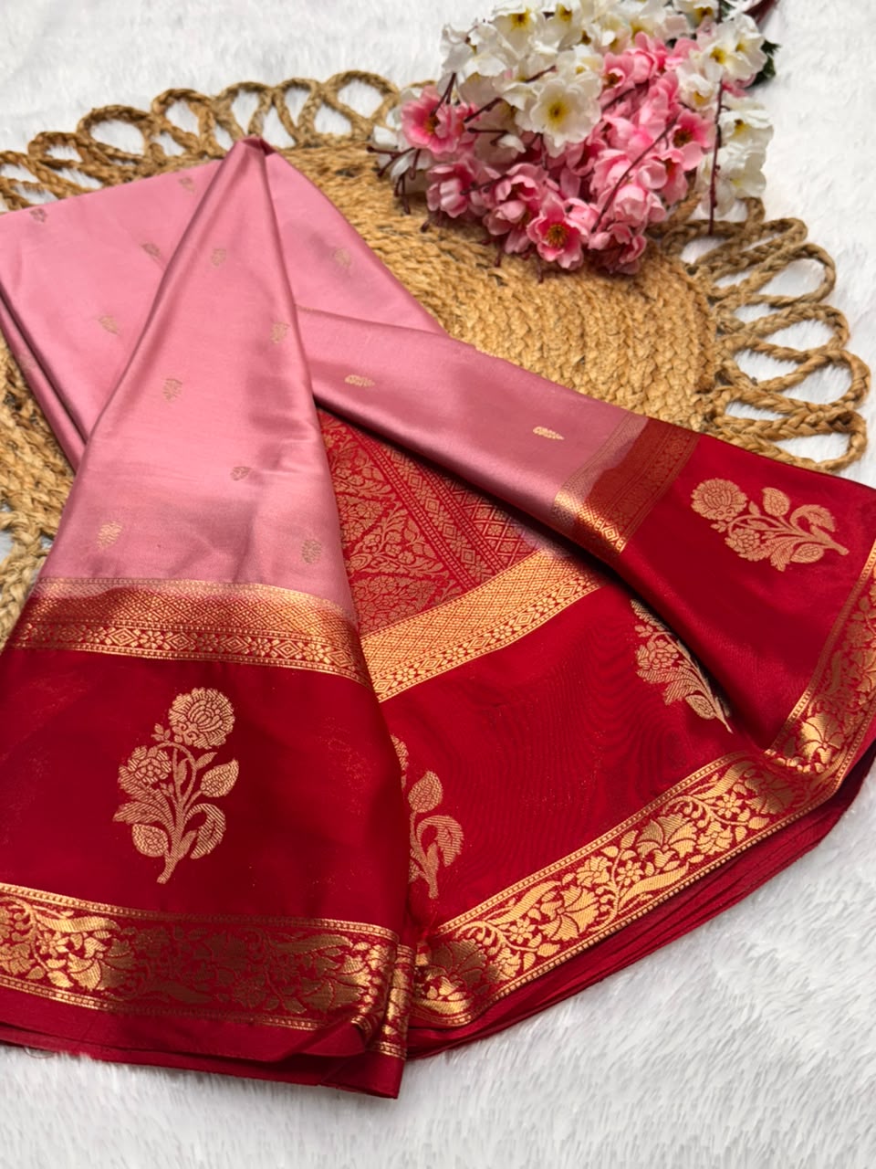 Flower Bentex Saree