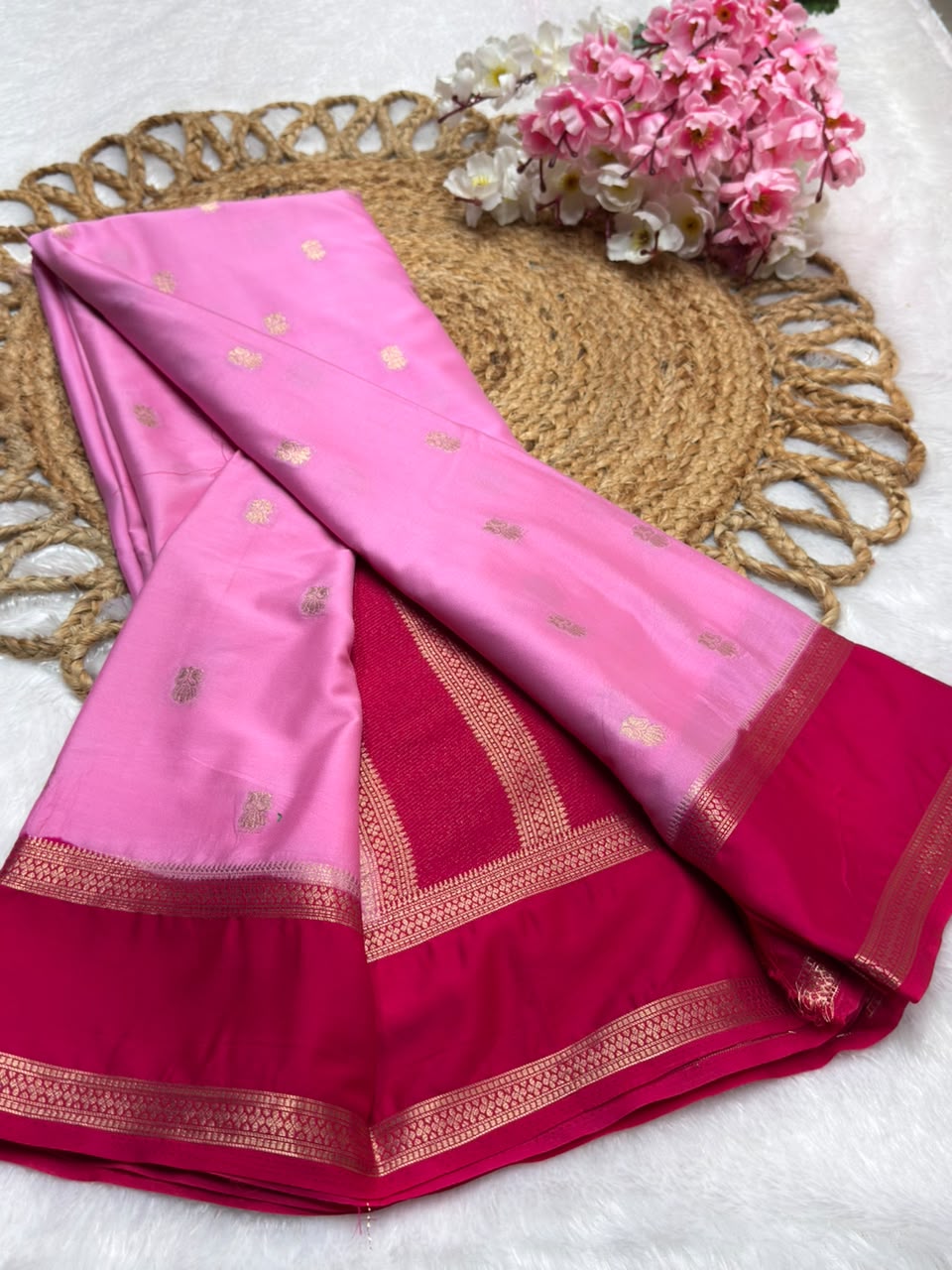Ms Lotus Butti Bentex Cont Semi Crepe