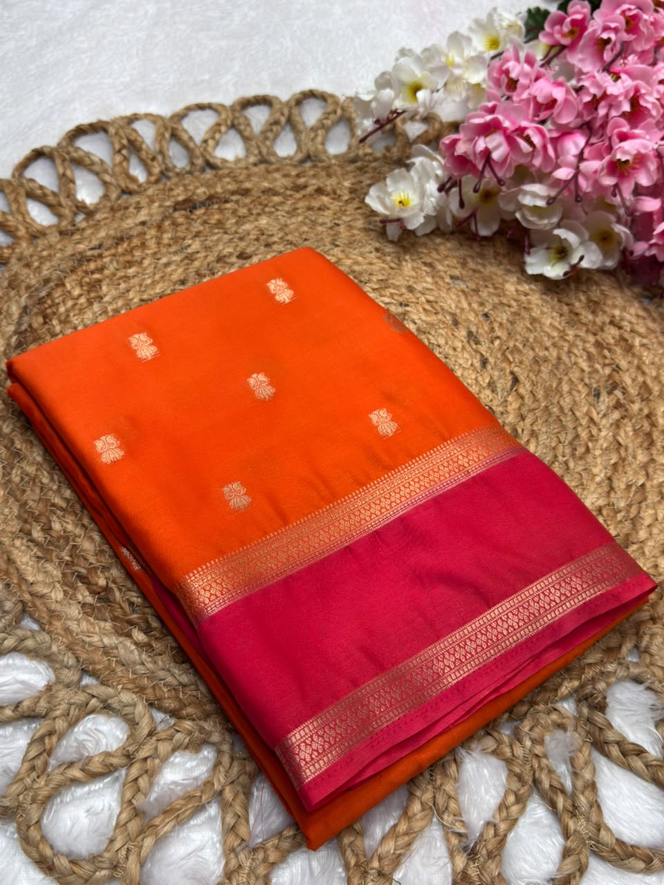 Ms Lotus Butti Bentex Cont Semi Crepe