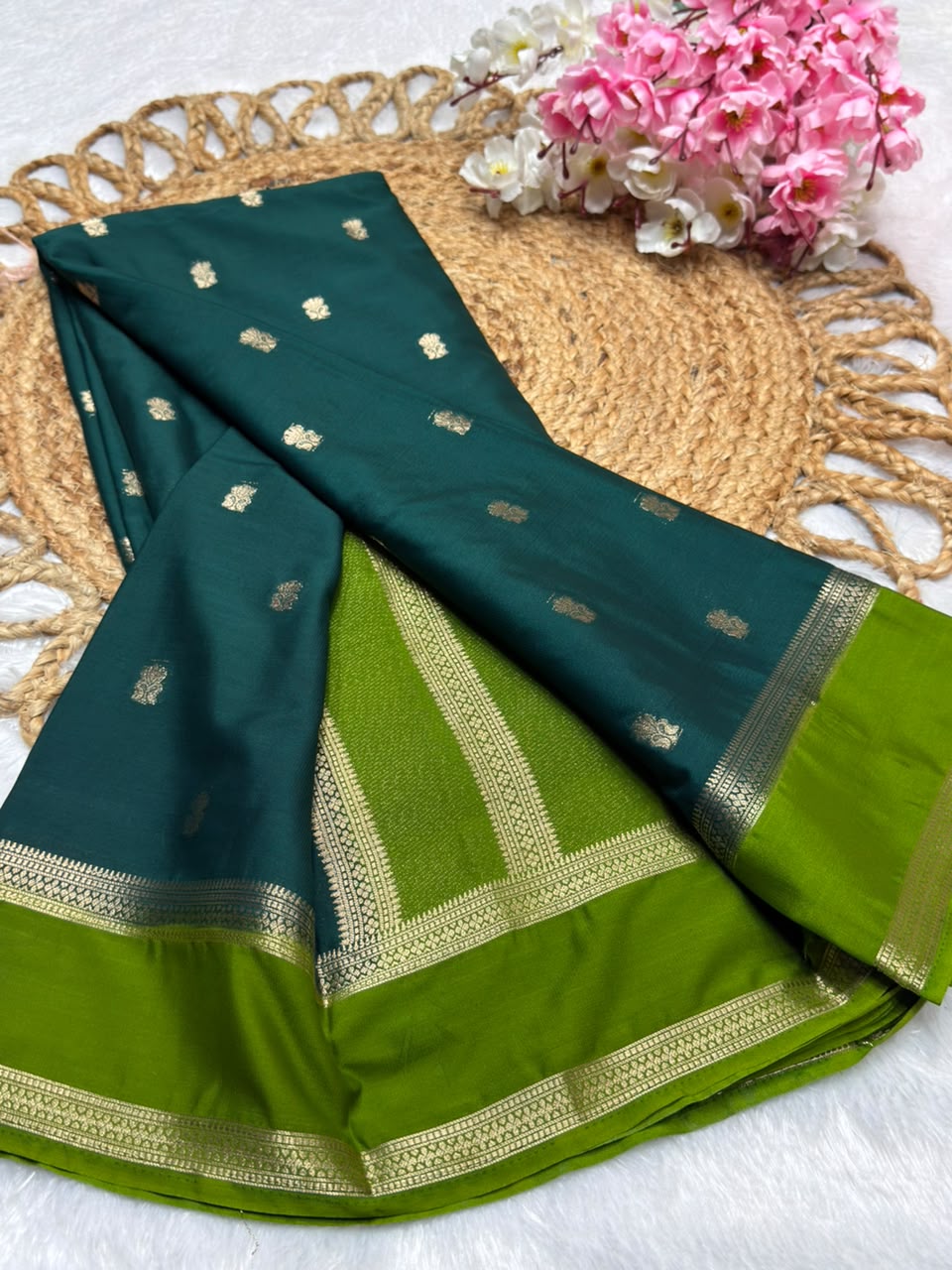 Ms Lotus Butti Bentex Cont Semi Crepe