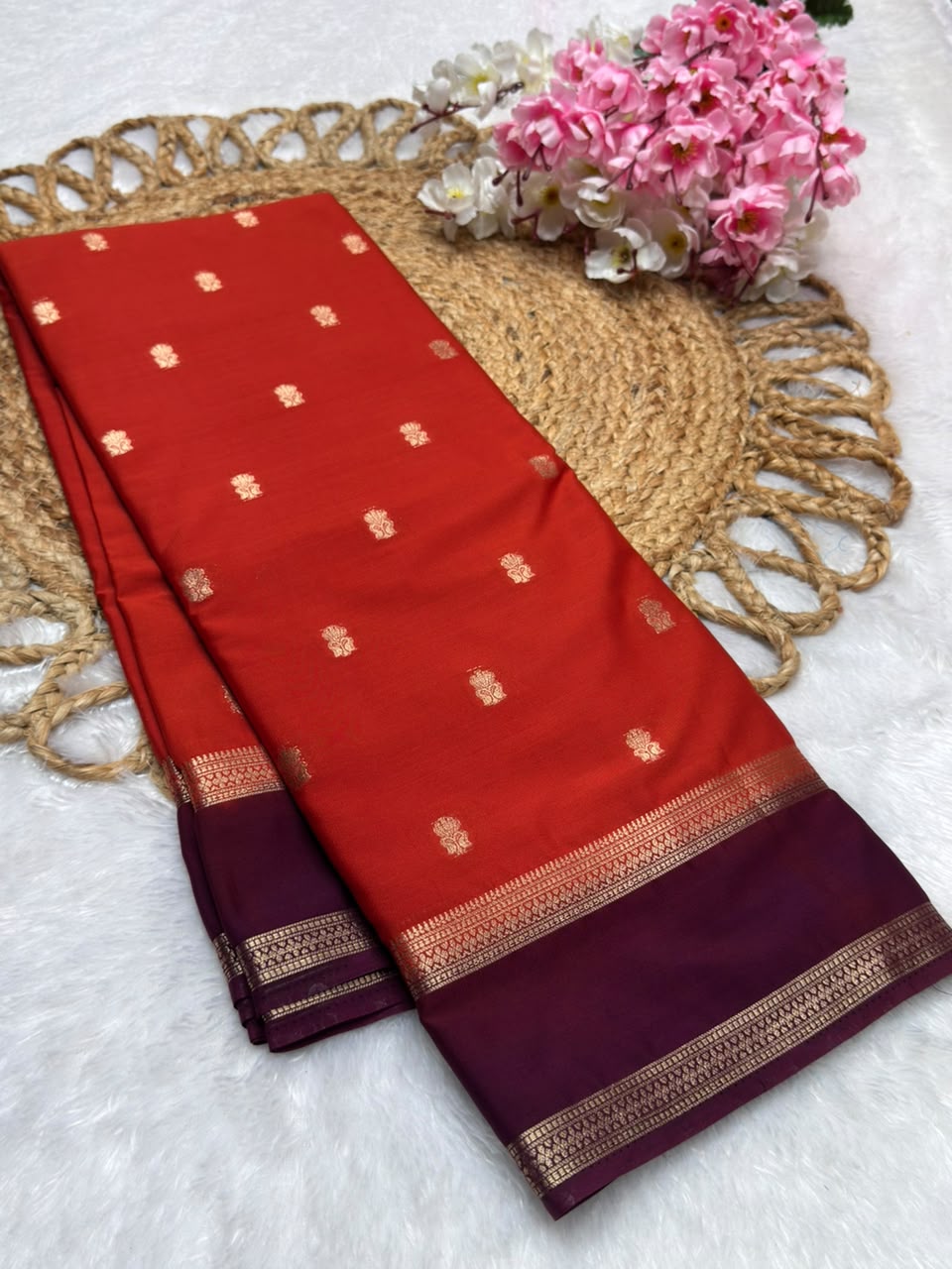 Ms Lotus Butti Bentex Cont Semi Crepe