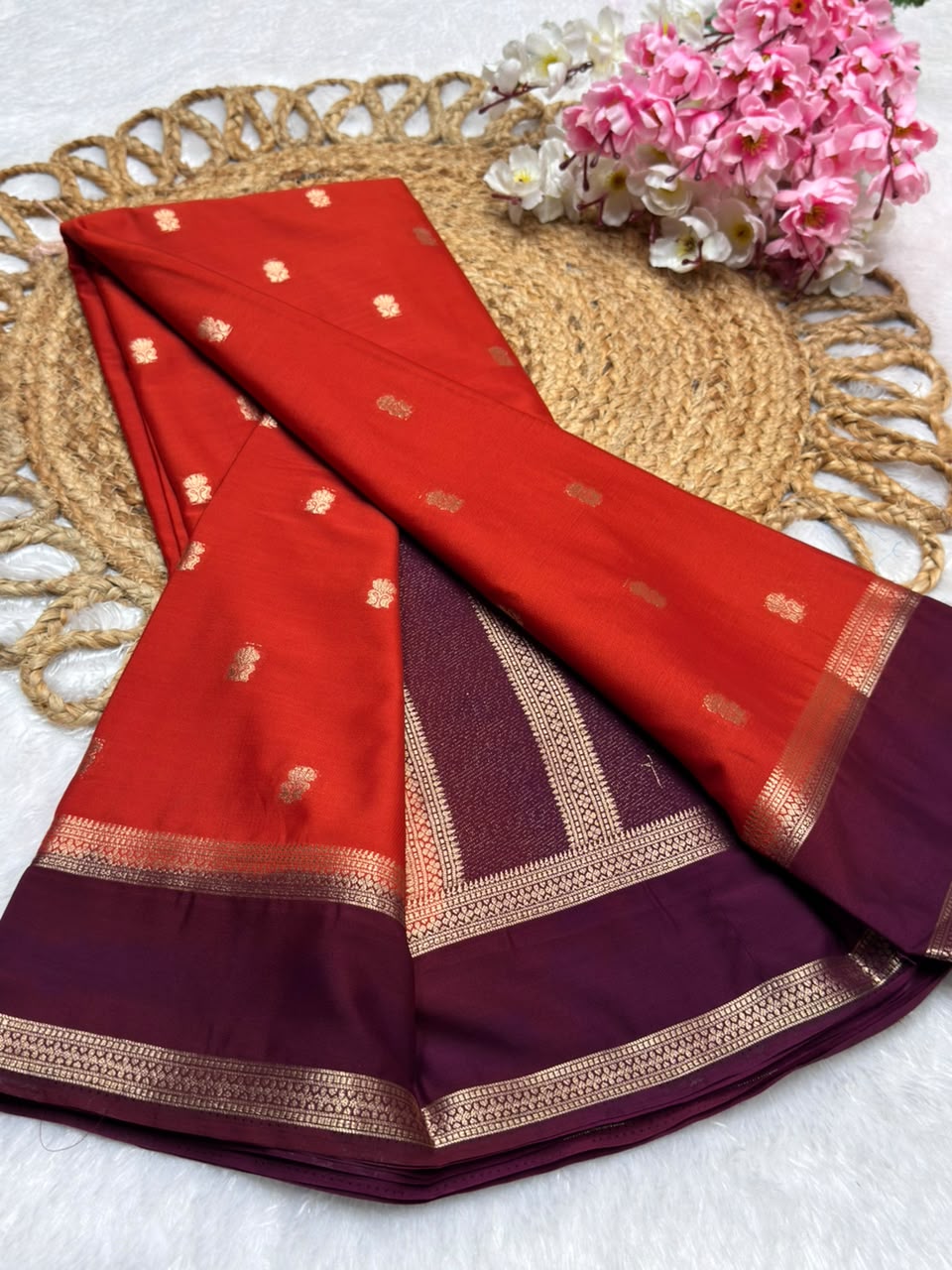 Ms Lotus Butti Bentex Cont Semi Crepe