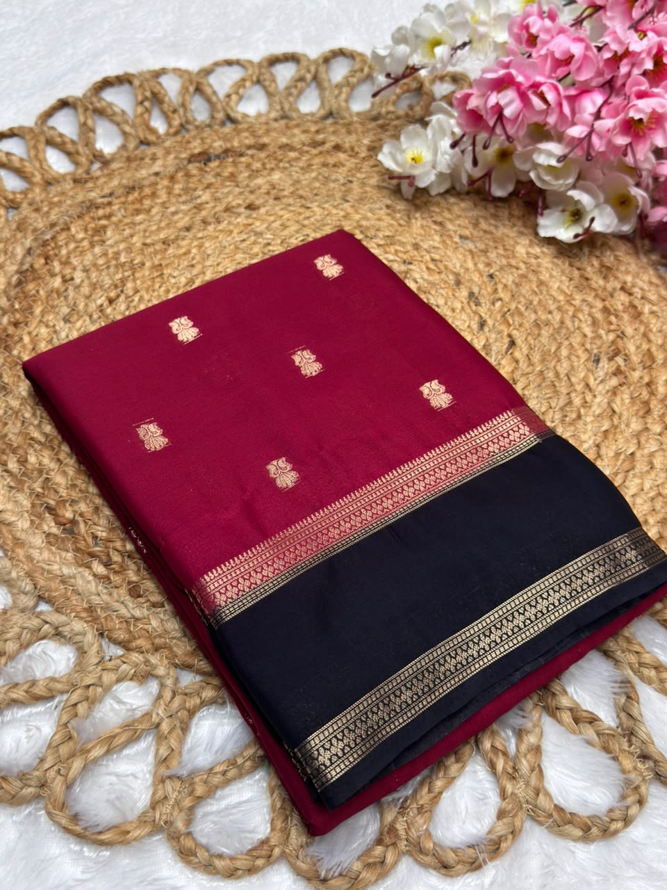 Ms Lotus Butti Bentex Cont Semi Crepe
