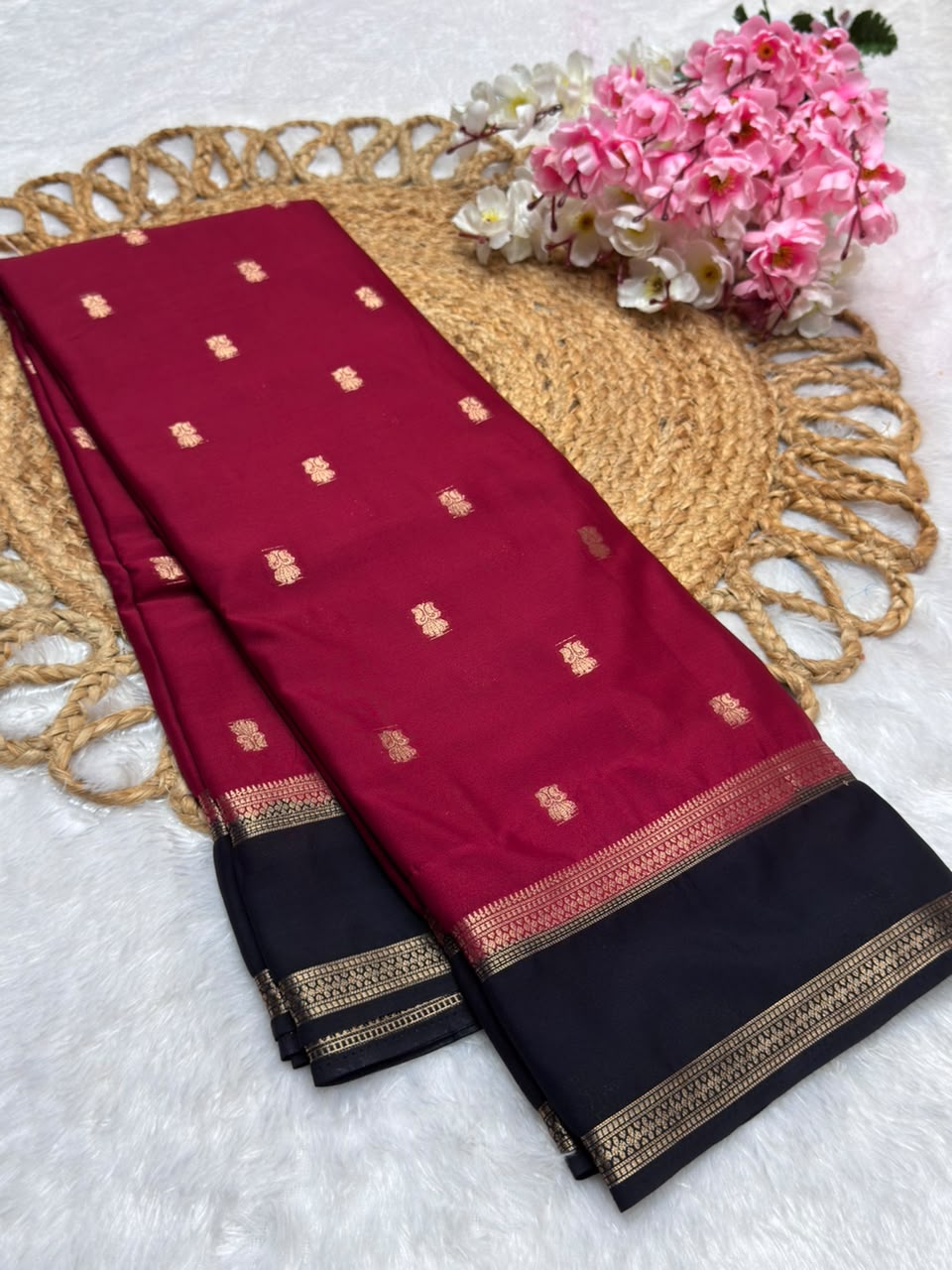Ms Lotus Butti Bentex Cont Semi Crepe
