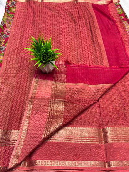 Premium Kalamkari Crepe