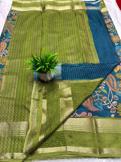 Premium Kalamkari Crepe