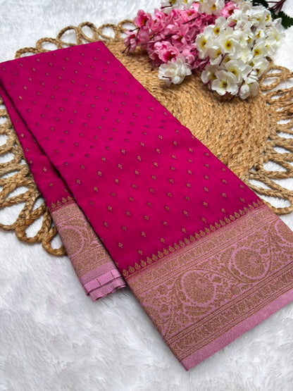 Khaddi Georgette Coco Zari