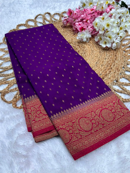 Khaddi Georgette Coco Zari