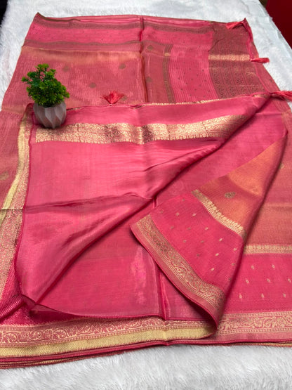 H O Butta Self Saree