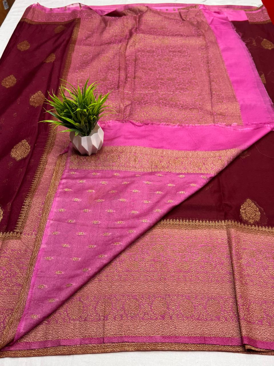 CoffeeBrownwithPink