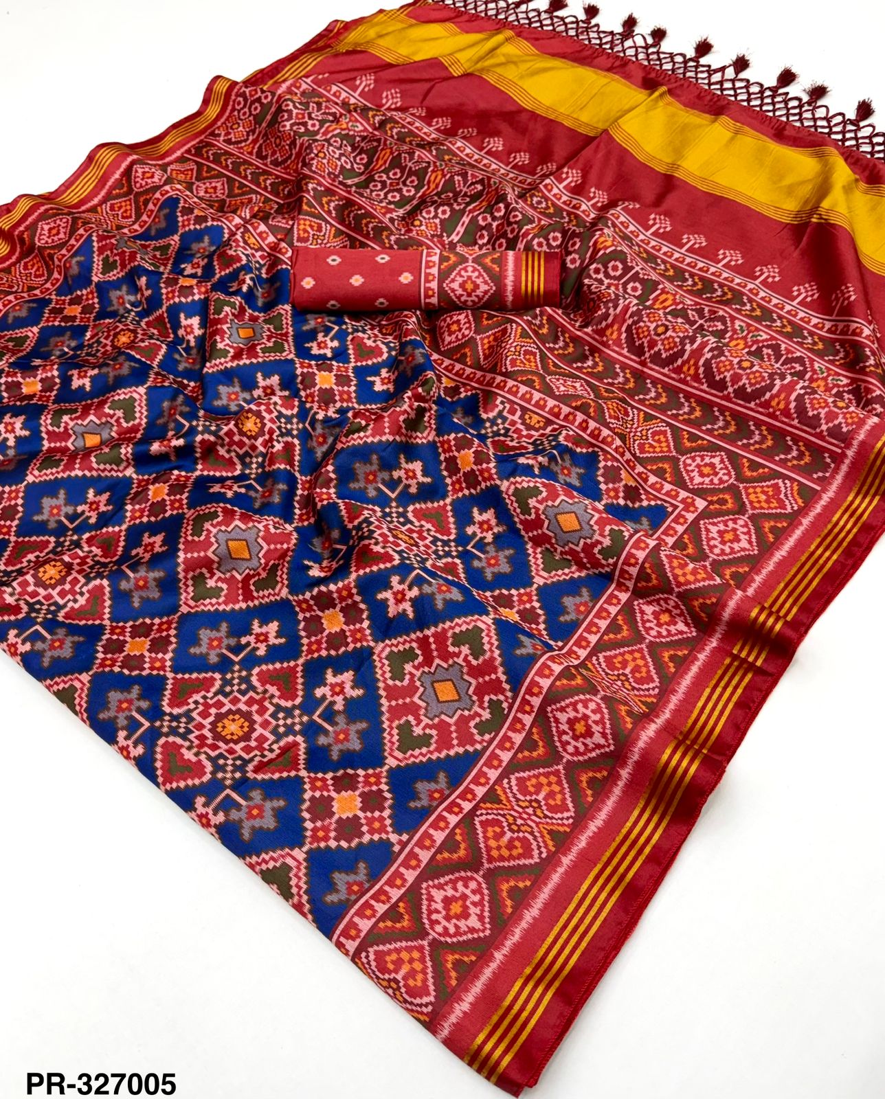 Patola Saree with Tassels