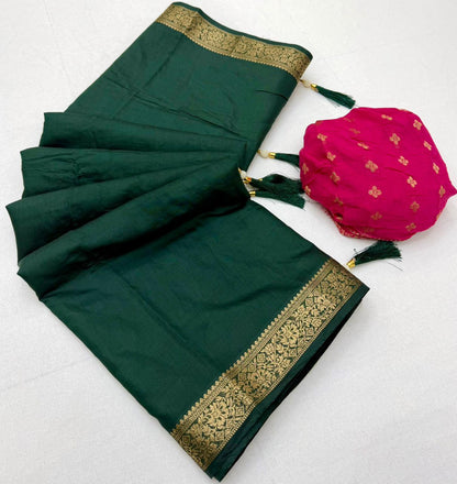 Cotton Viscose Weaving Saree