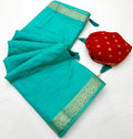 Cotton Viscose Weaving Saree