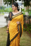 Kalyani Cotton Saree With Brown Color