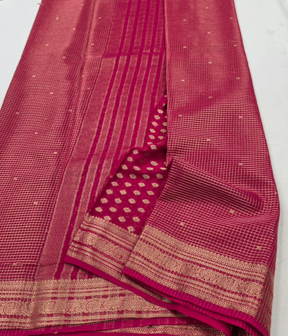 Premium Fancy Georgette Sarees with Self Colour with Butta Design Blouse