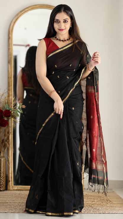 Premium Maheshwari Silk Cotton Sarees