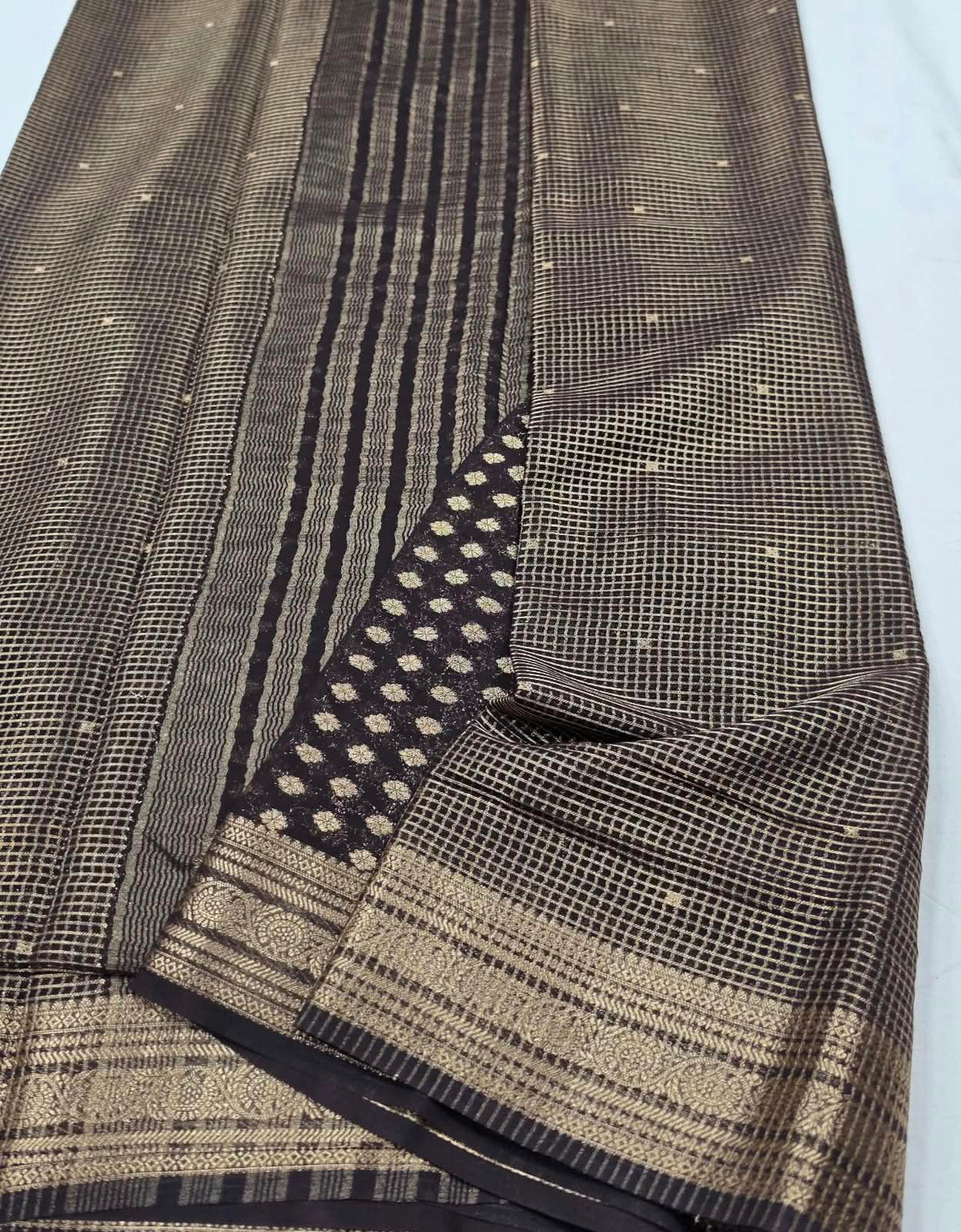 Premium Fancy Georgette Sarees with Self Colour with Butta Design Blouse