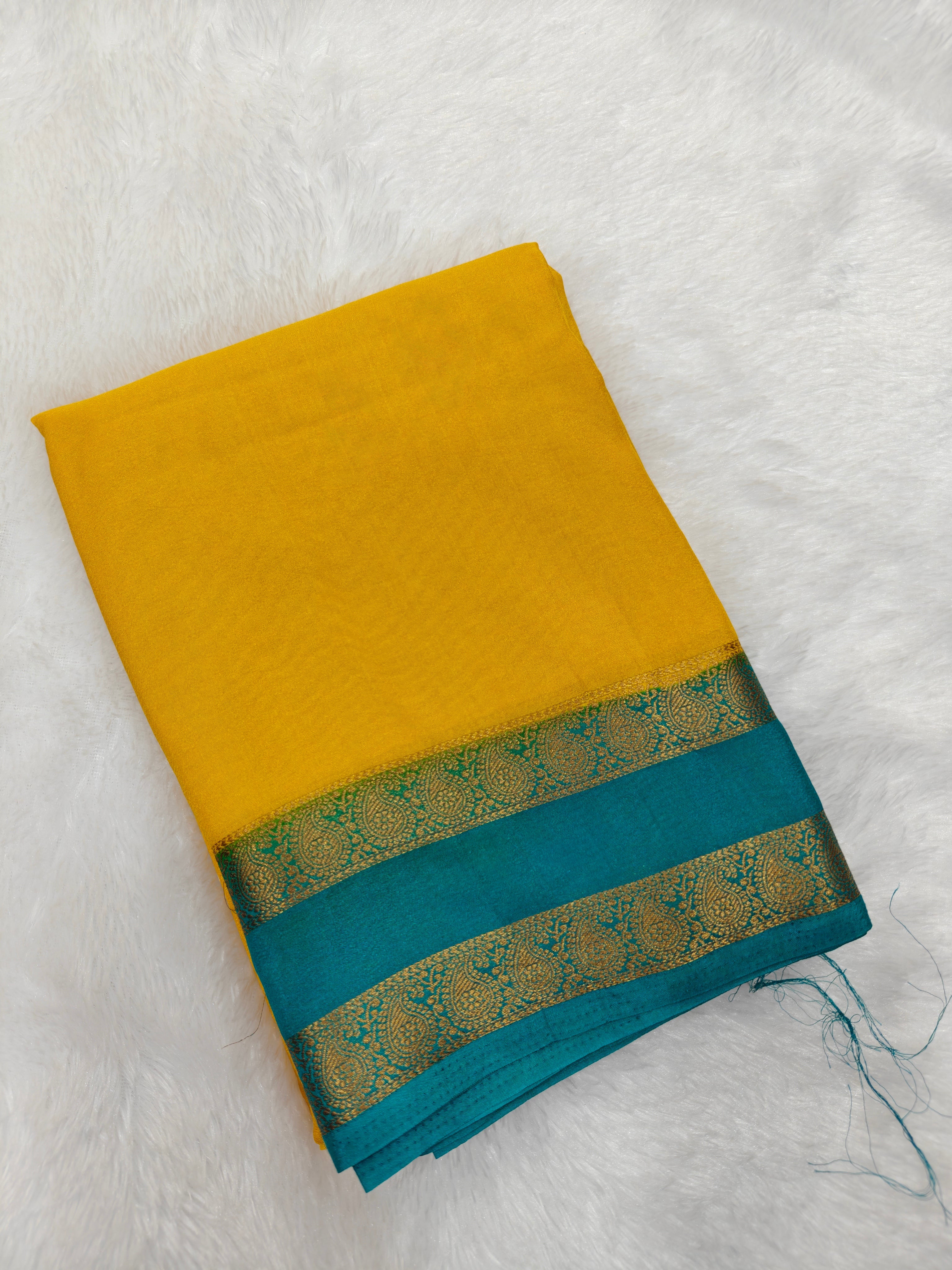 Crepe Plain 2 Side Mango