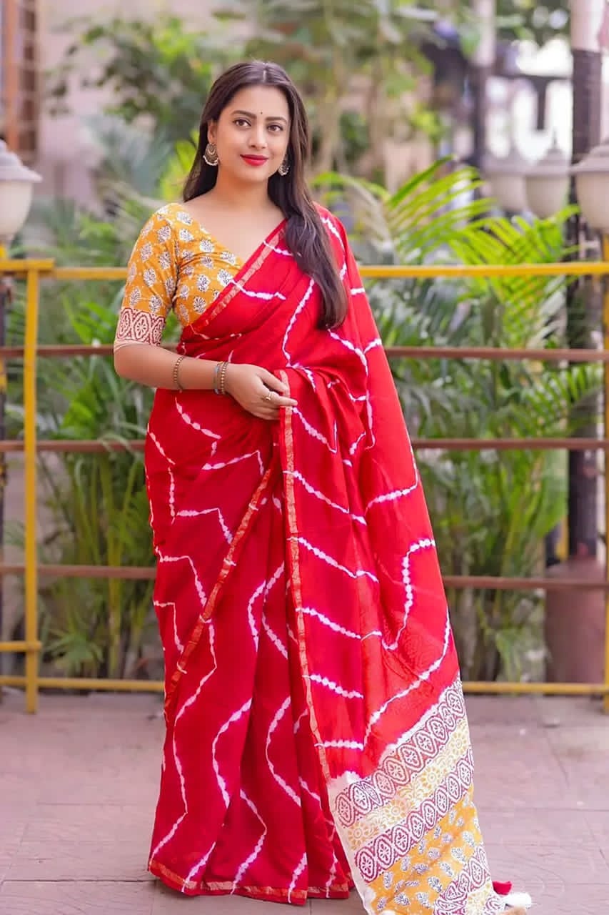 Fancy Printed Saree