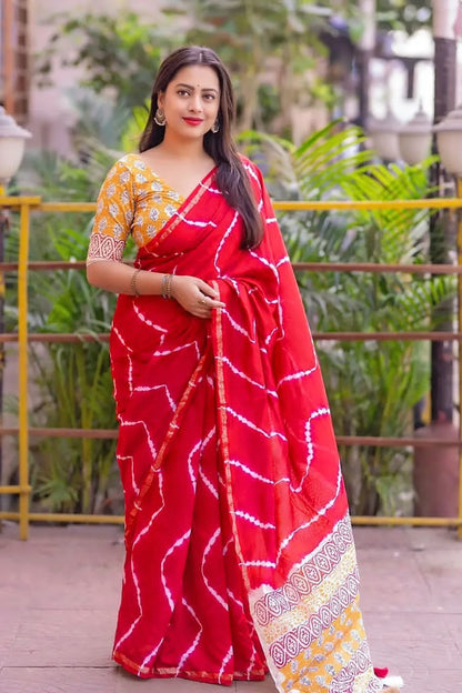 Fancy Printed Saree