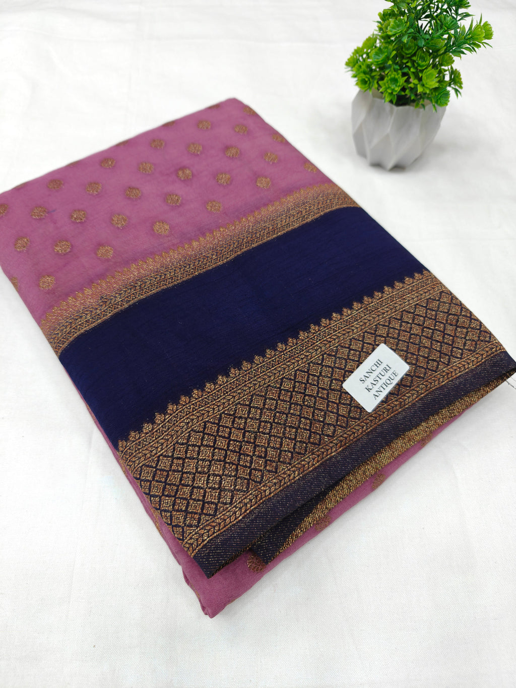 Premium Semi Khaddi Banarasi Georgette - SMK2073