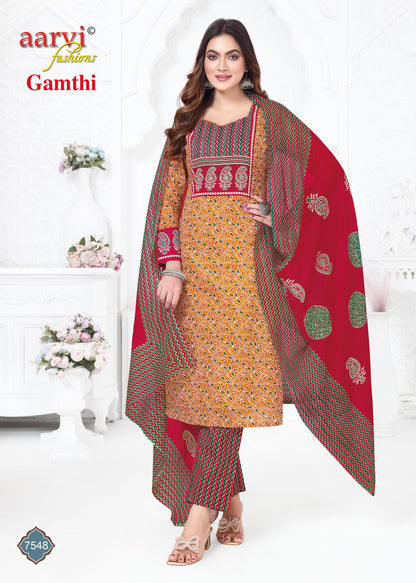 Premium Cotton Kurti Set