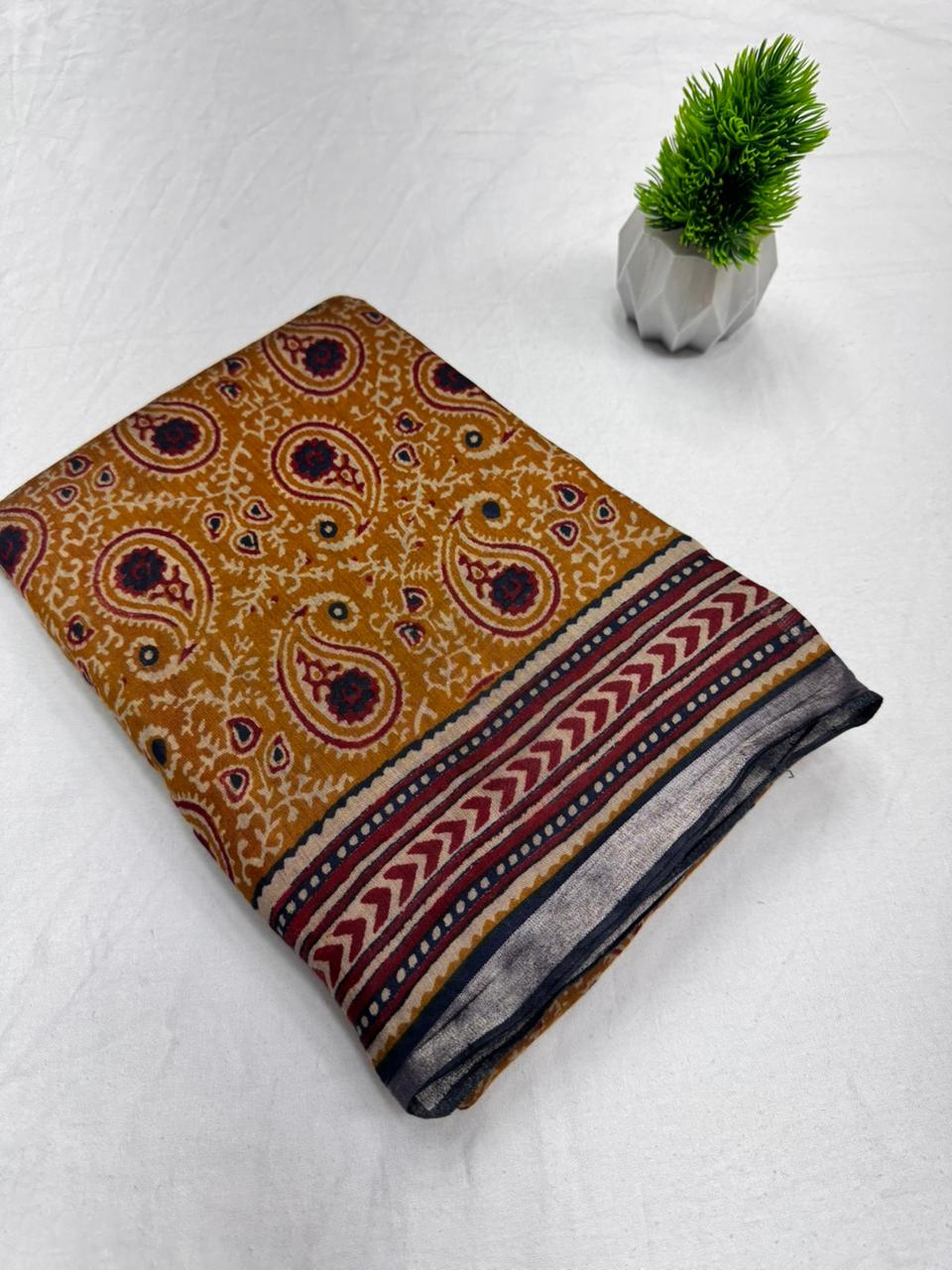 Mul Cotton Viscose kalamkari