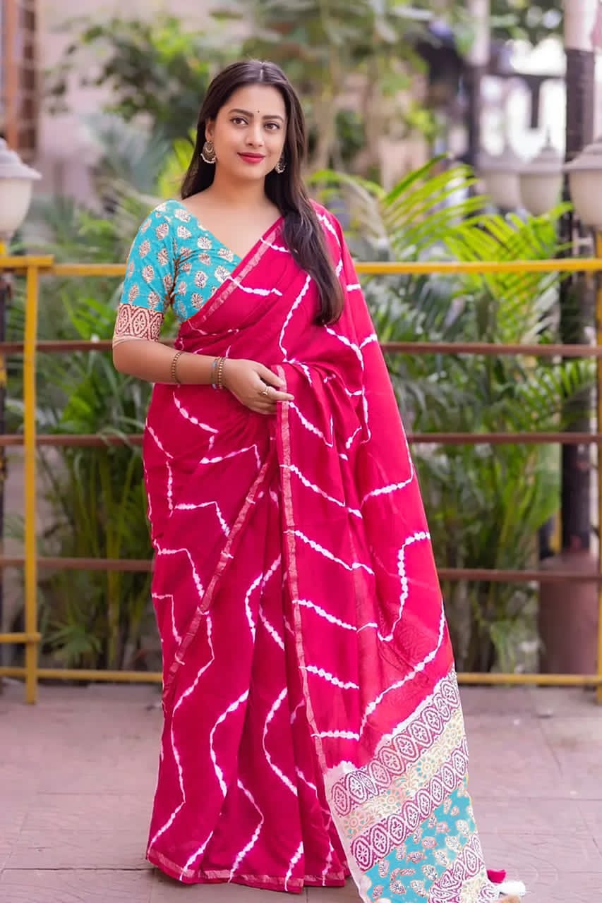Fancy Printed Saree