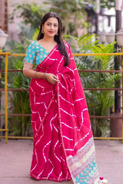 Fancy Printed Saree