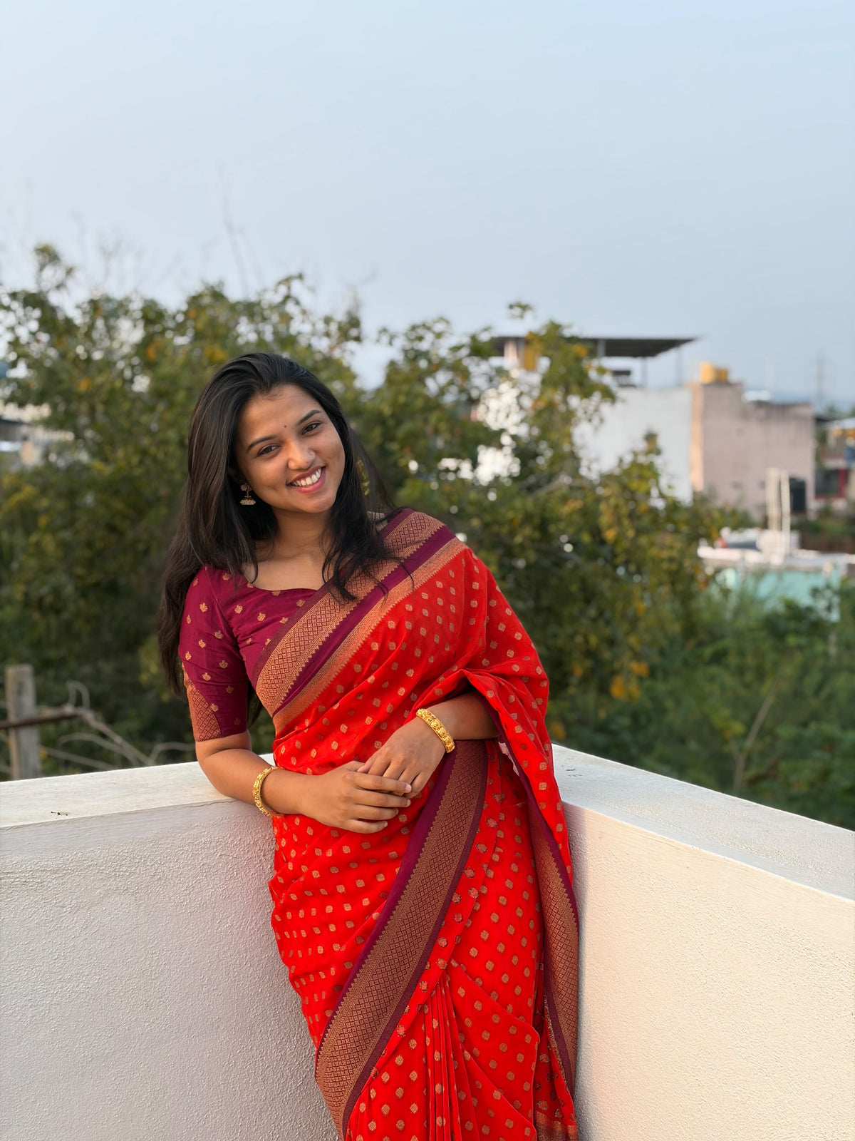 Premium Banarasi Semi Khaddi Georgatte saree