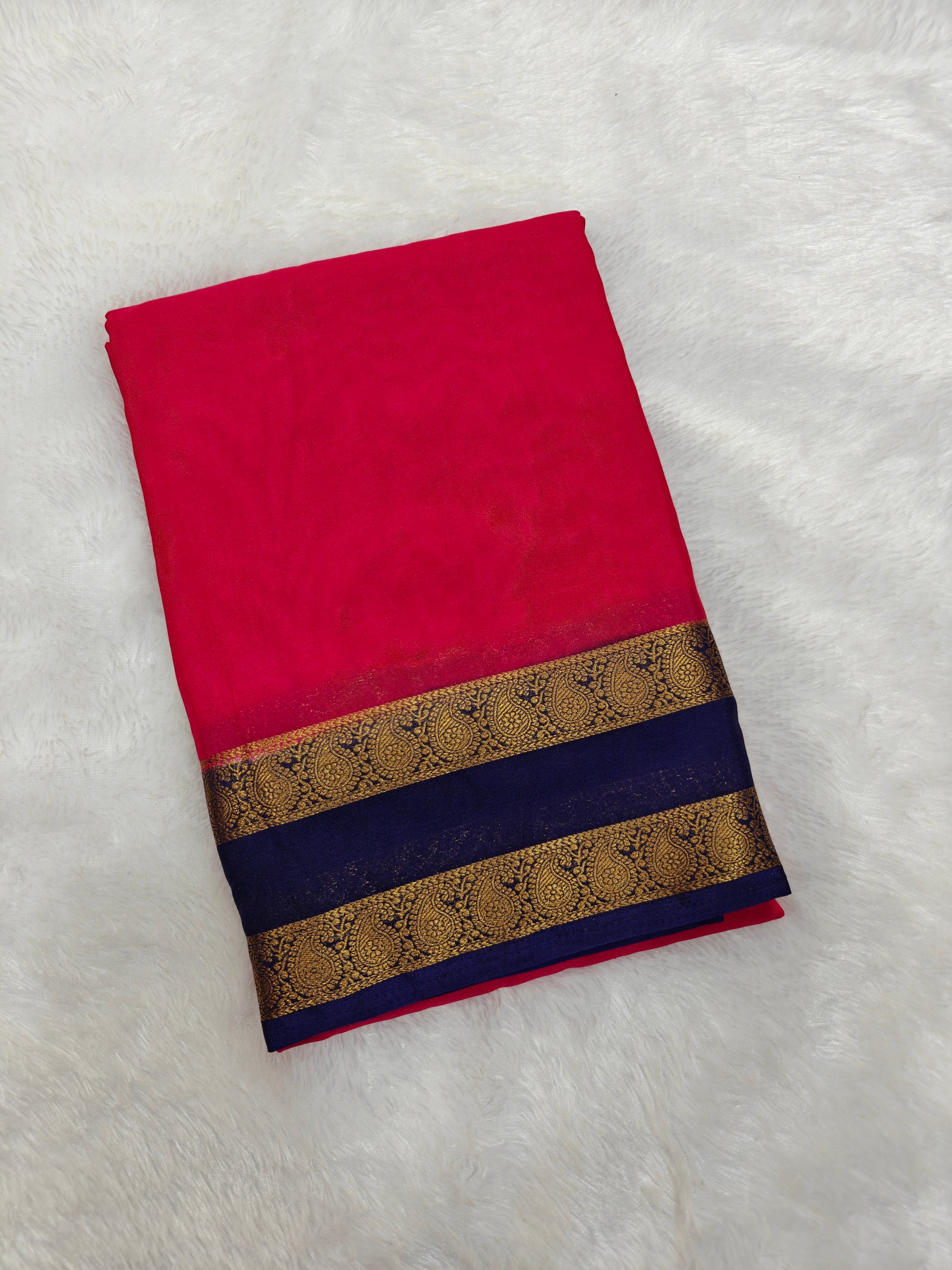 Crepe Plain 2 Side Mango