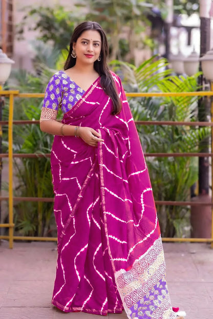 Fancy Printed Saree