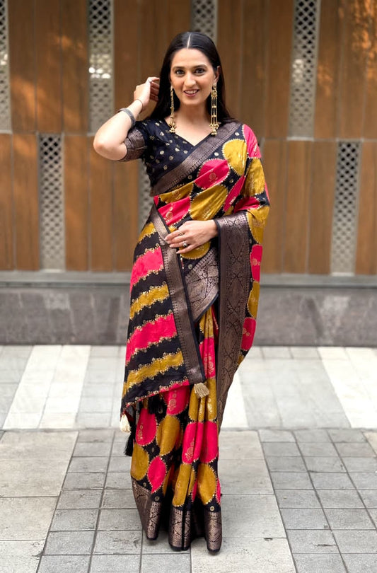Fancy Saree multi colour