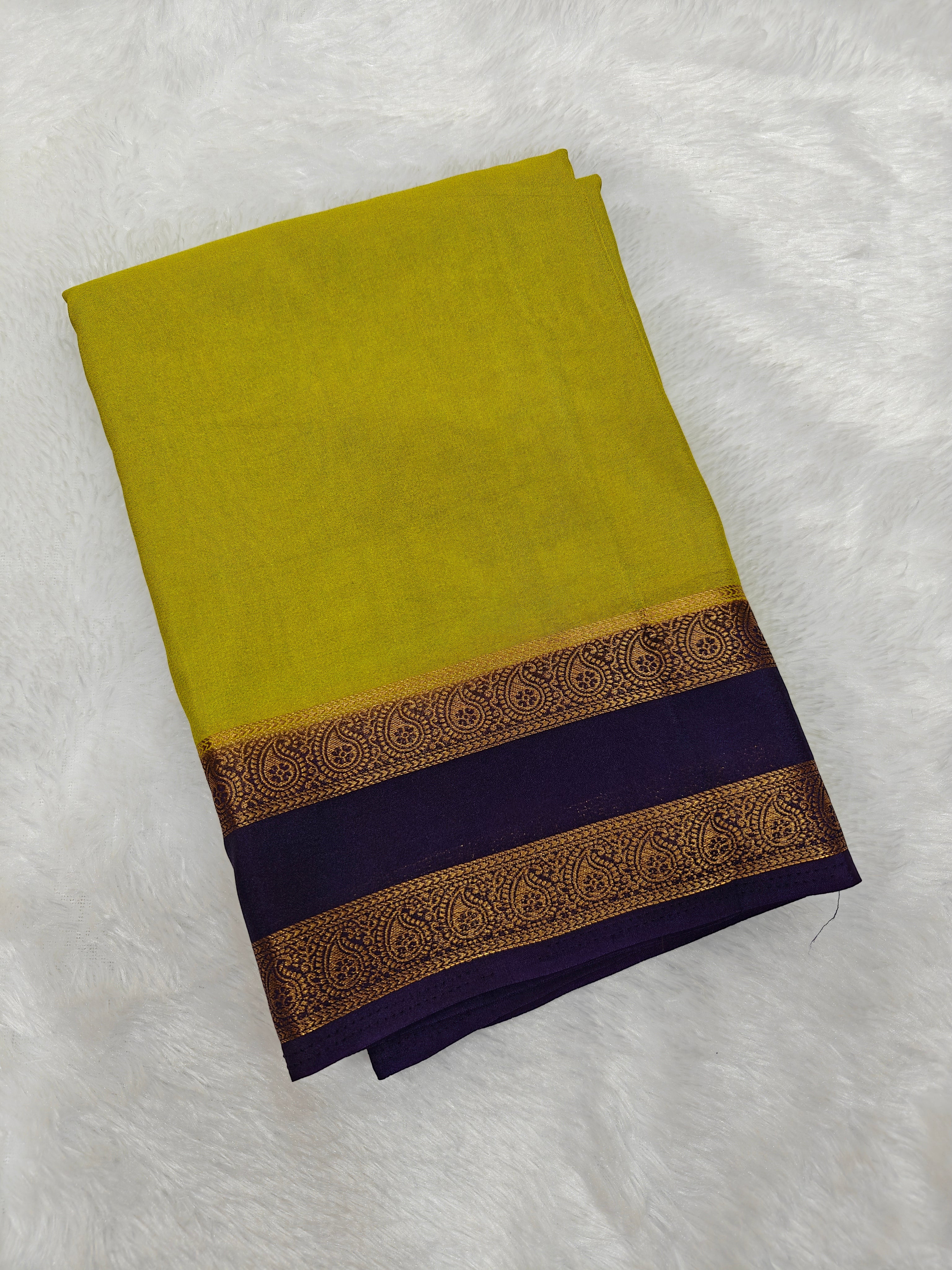 Crepe Plain 2 Side Mango