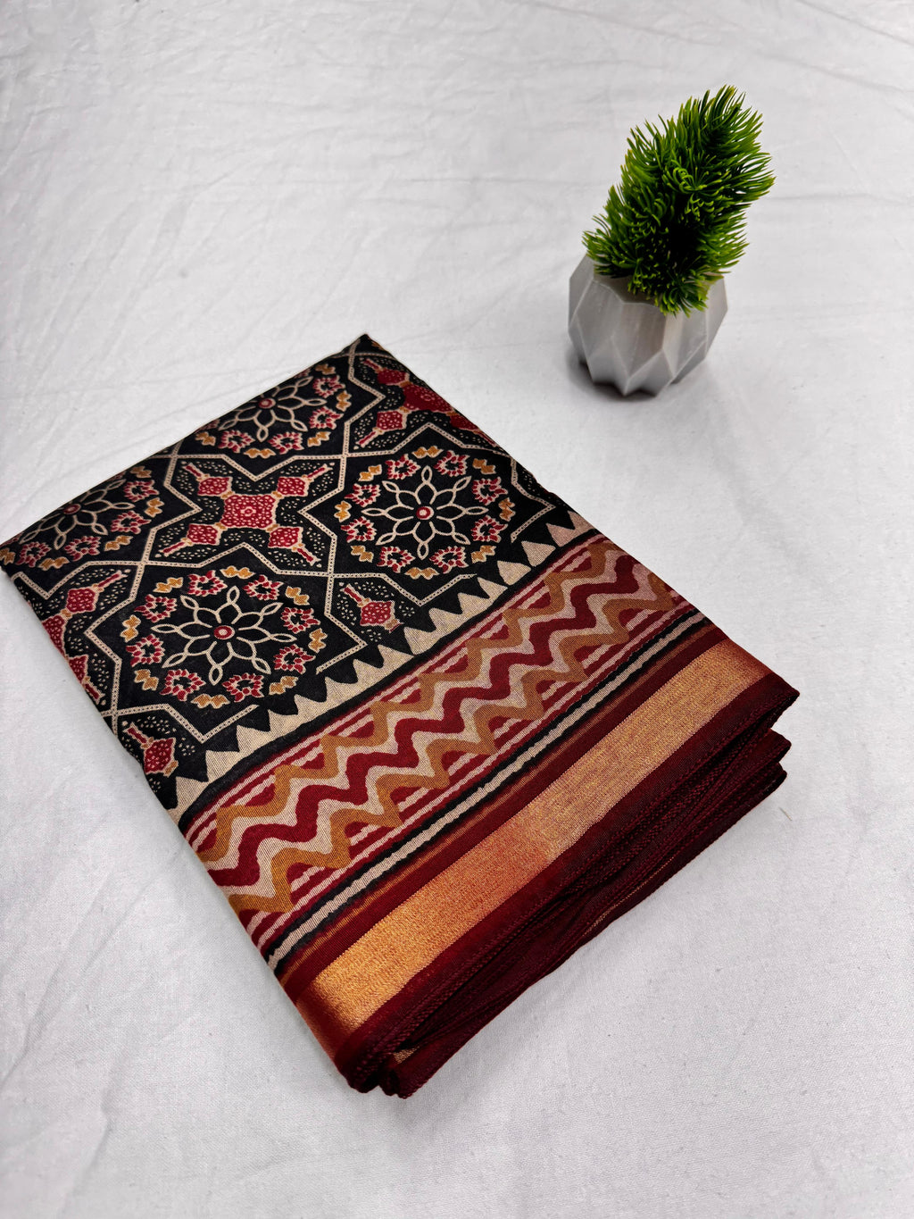 Mul Cotton Viscose kalamkari