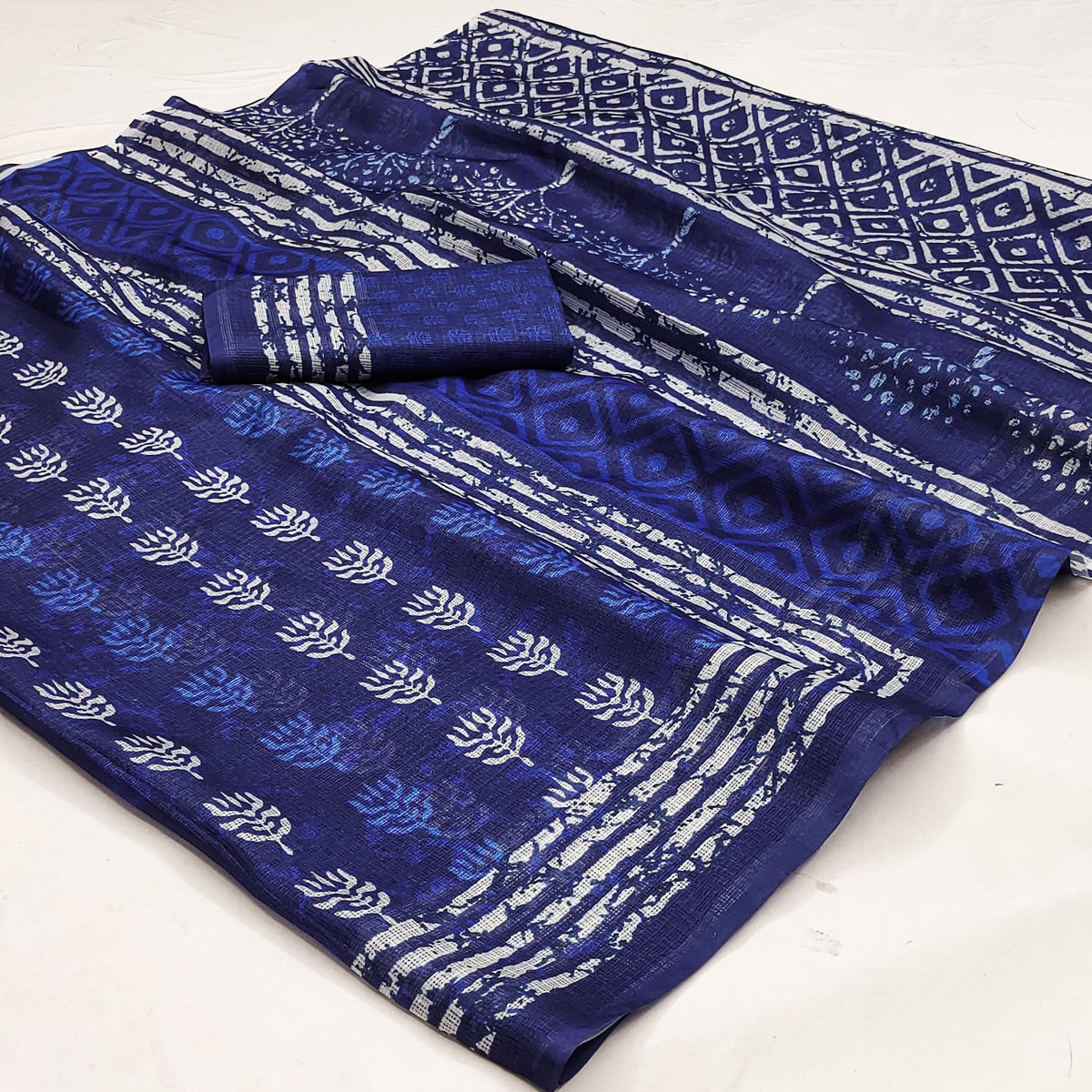 Kota Doriya with Beautiful Designer Print and Pallu