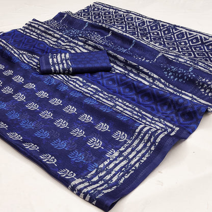Kota Doriya with Beautiful Designer Print and Pallu