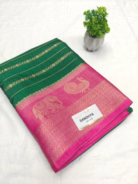 Sandhya Fancy Saree Stripes