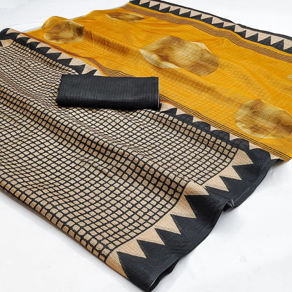 Kota Doriya with Beautiful Designer Print and Pallu