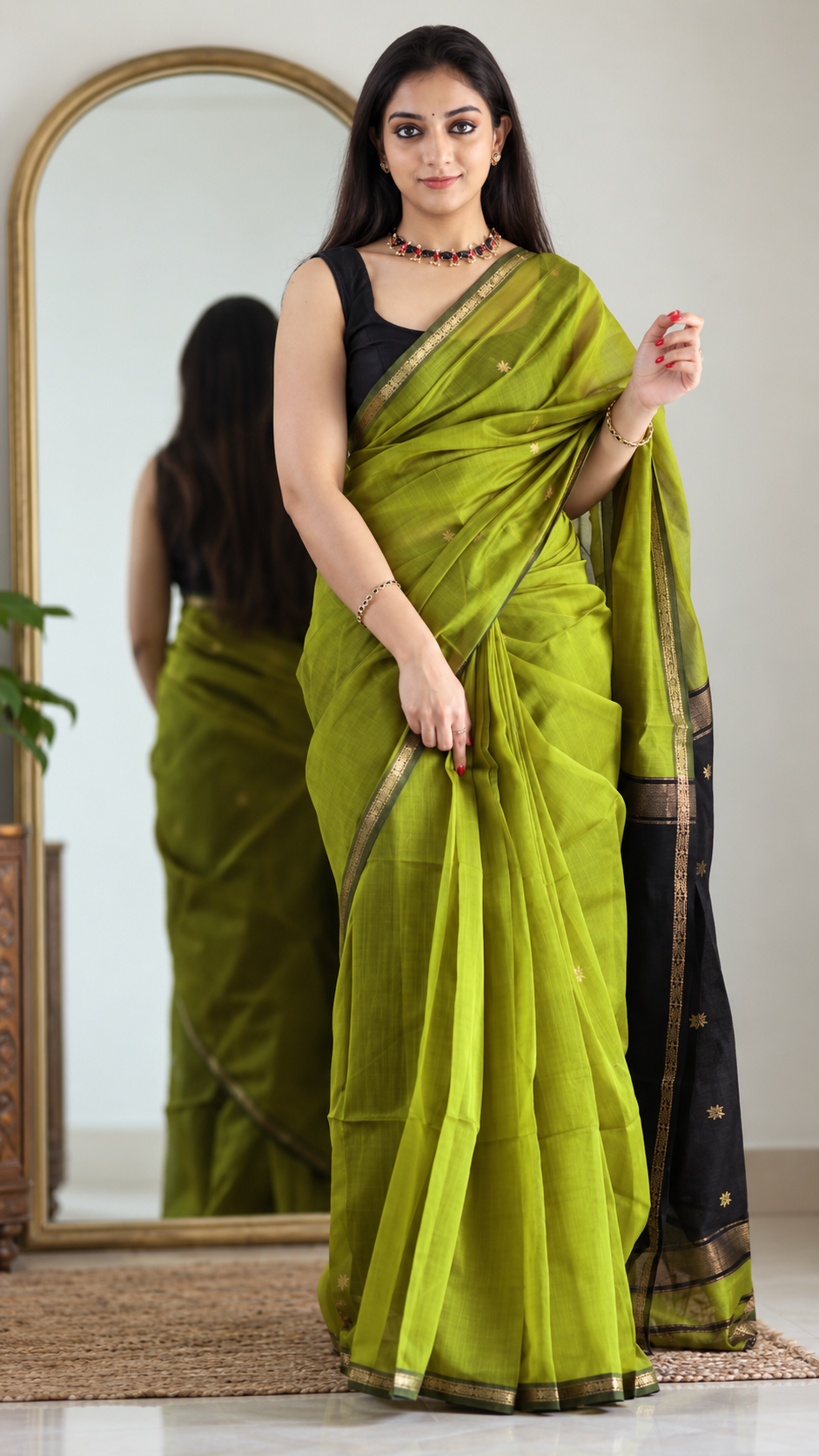 Premium Maheshwari Silk Cotton Sarees