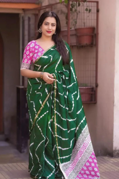 Fancy Printed Saree